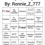 Ronnie_Z_777 Bingo meme