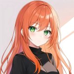Orange hair girl