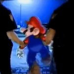 Mario being arrested