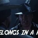 Museum Indiana Jones GIF Template