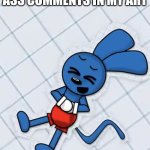 Relatable part 2!!! | HOW EDITH83 FEELS AFTER TYPING RANDOM ASS COMMENTS IN MY ART | image tagged in riggy laughing,relatable,comments,deviantart | made w/ Imgflip meme maker