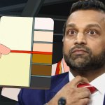 Kash Patel Peter Griffin Color Chart
