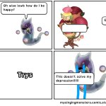 That doesn't solve my depression!!! template