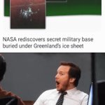 Secret military base | image tagged in gifs,nasa,secret,memes,blank white template,wow | made w/ Imgflip video-to-gif maker