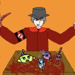 Mepios kills the characters from creative galaxy