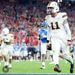 Hurricanes win the fiesta bowl