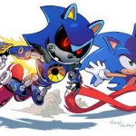 sonic and metal sonic (me pica un pulmon)