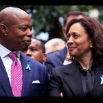 Eric Adams and Kamala Harris meme