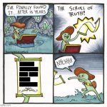 Epstein core | image tagged in memes,the scroll of truth,funny,2026,epstein,why are you reading the tags | made w/ Imgflip meme maker