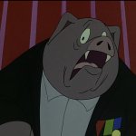 Napoleon (the pig from animal farm) before he got killed template