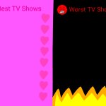 Best and worst TV shows