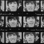 George Harrison making faces