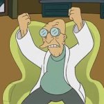 Angry Professor Farnsworth GIF Template