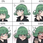 Make me blush Tatsumaki version