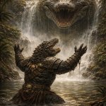 “WHO DARES TO SUMMON GORAX! GOD OF…oh hi Xen