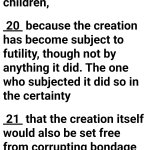 Restoration to Perfection