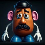 Sad Mr Potato Head
