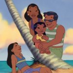 Lilo Nani With Their Parents