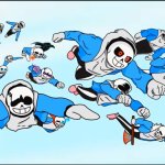 Undertale but invincible war meme