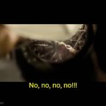 Re-entry capsule opening - no, no, no, no! meme