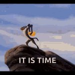 Lion King - Throw GIF Template