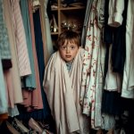 RB 60 Arbie hiding in his mom's closet