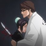 Aizen stabs Hinamori