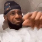LeBron Vibin meme