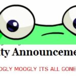 Great googly moogly it’s all gone to shit