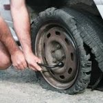 Flat tire