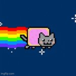 Nyan cat | image tagged in x gifs x nyan cat | made w/ Imgflip video-to-gif maker