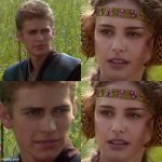 Anakin Padme double worried
