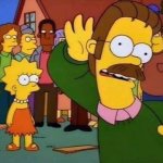 Ned Flanders yelling