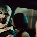 Art the Clown in Car