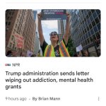 trump cancel addiction grants