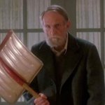 Shovel Man Home Alone