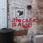 portal cake is a lie