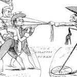 American colonists vs evil british