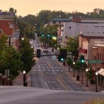 Blacksburg in the morning