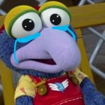 Baby Gonzo is crying like a baby