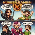 Meme of hunger games