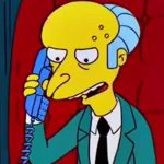 Mr burns phone