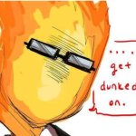Grillby’s get dunked on meme