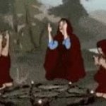 demonic ritual GIF Template