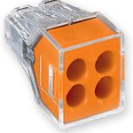 wago single use 4 wire, wire nut, wire connector
