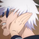 Gojo getting slapped