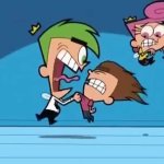 Cosmo Screaming at Jimmy GIF Template