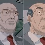 Surprised japanese man