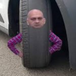 Tires Watching Me