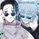 Moonshade and ShinGodzilla Announcement Template meme